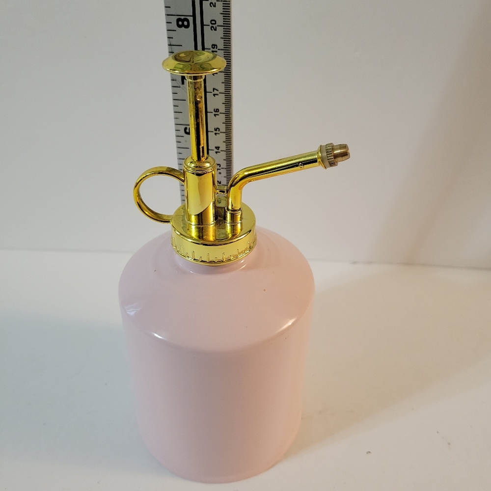 Metal Misting Watering Can Pink Gold NEW - Picture 5 of 6